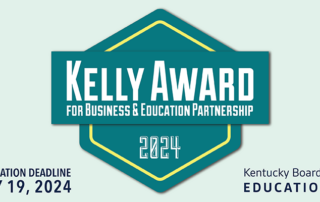 Kelly Award for Business and Education Partnership. Nomination deadline July 19, 2024