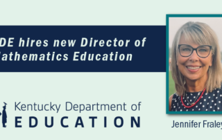 KDE hires new director of mathematics education Jennifer Fraley